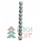 Набор пластиковых шаров  Сказка 60 мм, стальной, 10 шт, Kaemingk (020203)  