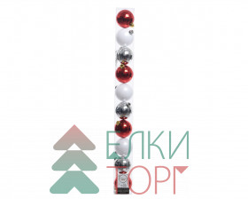 Набор пластиковых шаров Фестивальный 60 мм, 10 шт, Kaemingk (020340)