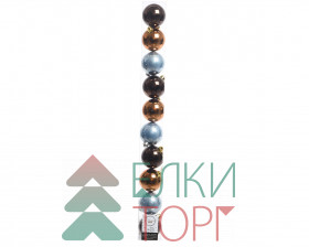  Набор пластиковых шаров Фестивальный 60 мм, 10 шт, Kaemingk (020399)