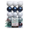 Набор пластиковых шаров Северная Ночь 60 мм., 30 шт., Kaemingk (020105)